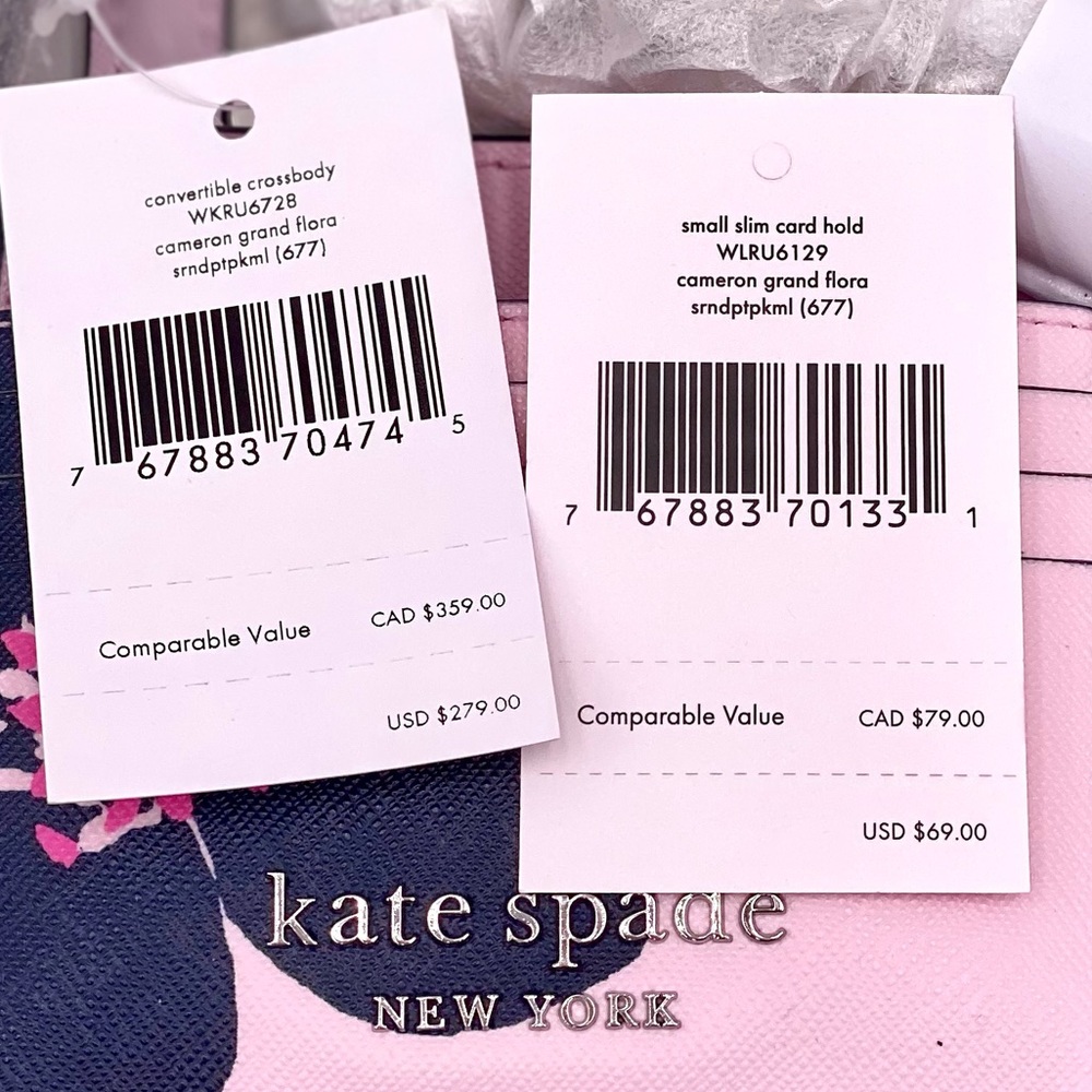 KATE SPADE CONVERTIBLE CROSSBODY AND CARD CASE - Picture 5 of 9